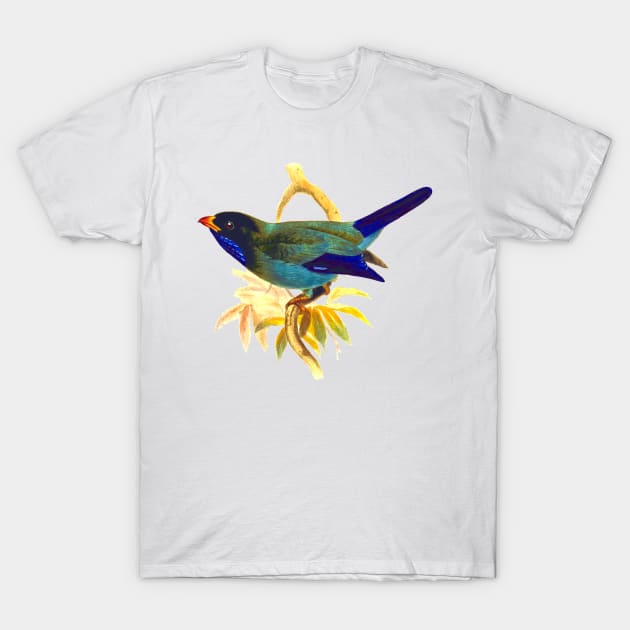 Cute birds #5 T-Shirt by LeonLedesma